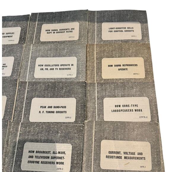 National Radio Institute Pioneer Home Study Reference Booklets (26) TV AM READ - Picture 5 of 10